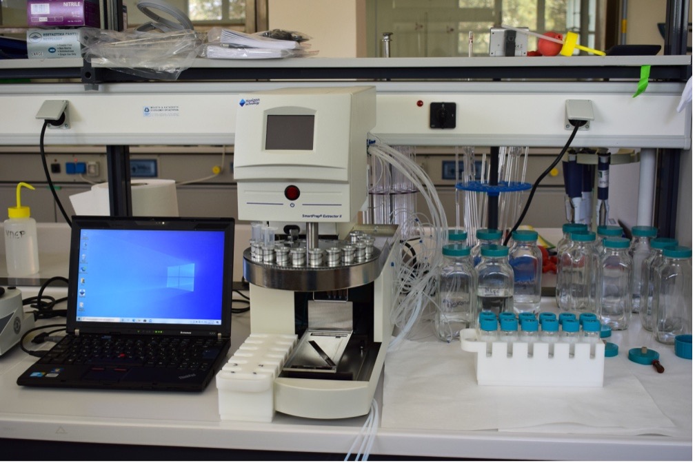Εικόνα αυτόματης συσκευής ταχείας εκχύλισης δειγμάτων (spe)